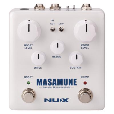 China Newest Guitar Walnut Guital Musical Accessories Pedal NBK-5 Masamune Boost and Compressor for Sale for sale