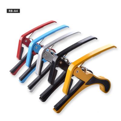 China Wholesale String Guitar Instrument Accessories Factory Custom Acoustic Guitar Capo for sale