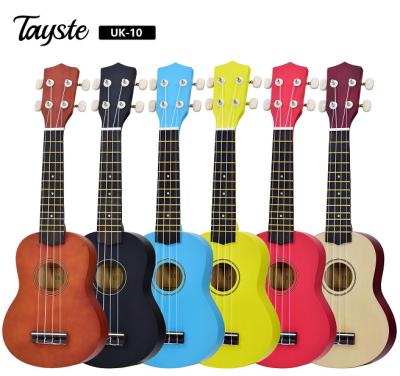 China Basswood GIDOO MUSIC OEM brand kids ukulele 21inch tenor string nylon string ukulele handmade colorful 4 for beginner guitar for sale