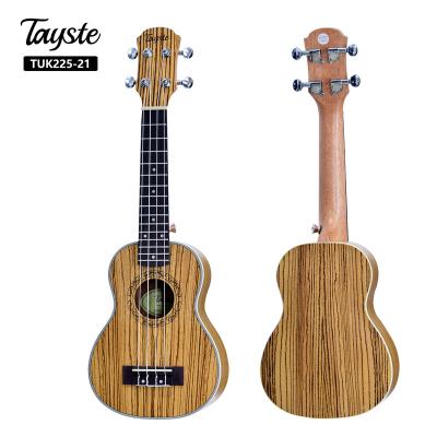 China Wholesale Cheap Natural Zebrawood 21 Inch Zebrawood Ukulele Tenor From China On Sale for sale