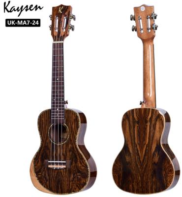 China Ziricote GIDOO MUSIC Hot Selling Kaysen Wooden Ukulele 4string High Quality Solid Top Concert Made in China for sale