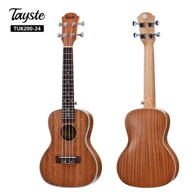 China Sapele cheap wholesale price all 23 inch concert wood sapele ukulele for sale