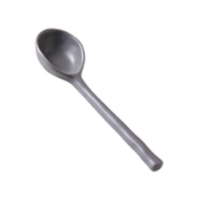 China Extraordinarily Meticulous Viable White Ceramic Coffee Spoon Ceramic Spoon for sale