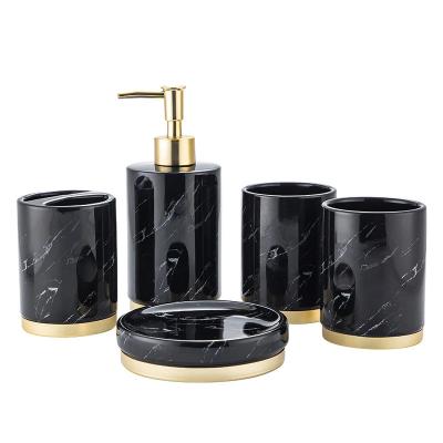 China Cheap wholesale ceramic toilet set bathroom accessories set viable sale for sale