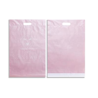 China LDPE Biodegradable Custom Polymailers Plastic Polymailers Plastic Shipping Packaging Envelopes Custom Pink Poly Mailer Bags For Clothing for sale