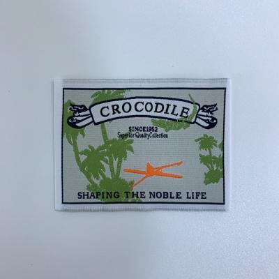 China Best New Design Washable Selling Custom Woven Label For Garment Label With Logo Clothing Label for sale