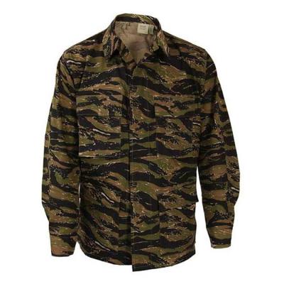 China Tiger Strip Camouflage Army BDU Military Uniform For Military Air Force for sale