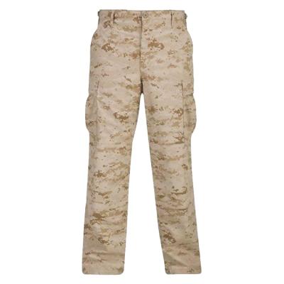 China Rip-Stop Camouflage Ribstop BDU Military Cargo Pants for sale