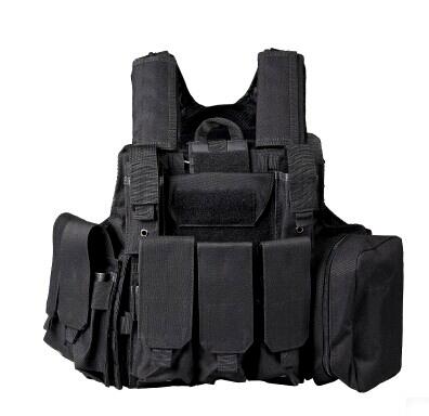 China 600D Polyester Quick Release Molle Military Tactical Vest With Bullet Pockets for sale