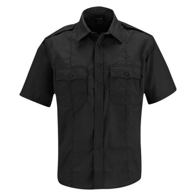 China Polyester Quick-Drying Anti-Static Military Officer Shirt Short Sleeve For Police for sale