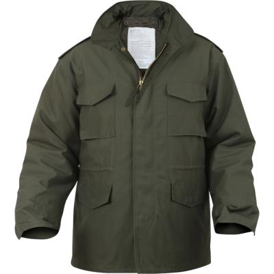 China Breathable Heavy Washed Waterproof Military M65 Jacket With Fleece Liner for sale