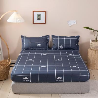 China Wholesale Simple Luxury Home Textile Double Folded Comforter Sheet Bedding Set Printed for sale