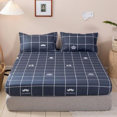 China High Quality Soft Single And Double Comfortable King Size Bed Full Size Fitting Sheet for sale