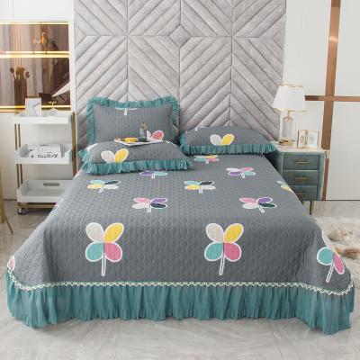 China Home Wholesale Bedspread Sets Factory Direct Cotton Bedding Quilting Bedroom Bedspread Bed for sale