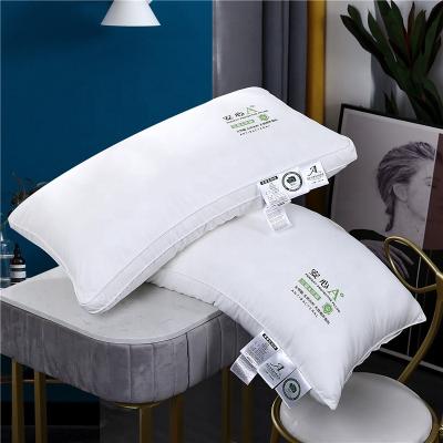 China Comfortable Anti Dust Mite Microfiber Class A High Quality Noise Microfiber Sleeping Pillow for sale