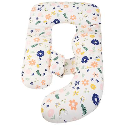 China Selling Cotton Baby Detachable Pregnant U Shaped Pillow Maternity Pillow Pregnant Multifunctional Non-toxic Extension for sale