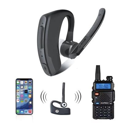 China PTT Mic Headset for BAOFENG Walkie Talkie Noise Cancelling and Others Wireless Headset for sale