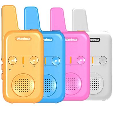 China 2W Wanhua A20 Handheld UHF 2 Way Handheld Mini Rechargeable Children Radio Walkie Talkie for sale