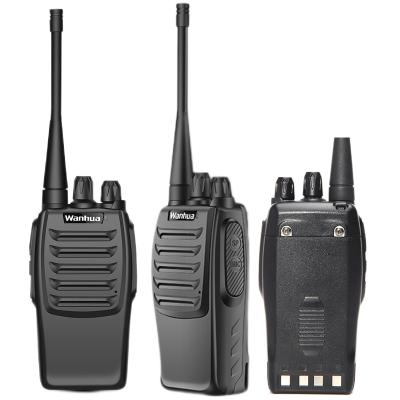 China Commercial Wireless Long Range Black Two Way Radio for Professional Security Needs for sale