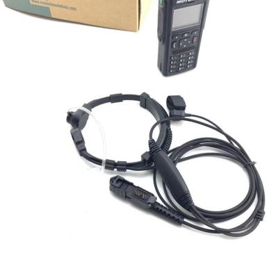 China Motorola MTP3150 3250 6750 Heavy Duty Throat Microphone with Acoustic Tube Headphone for sale