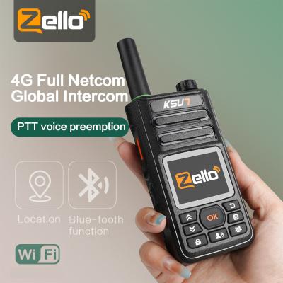 China GPS WiFi POC Network Walkie Talkie 4G POC Two Way Radio with Long Range Communication for sale