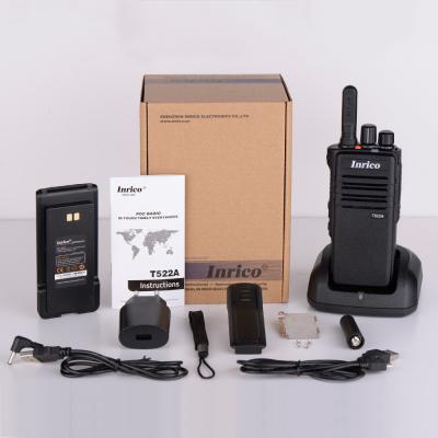 China Maximum Range 50km 4G Internet Radio Poc T522A Zello Walkie Talkie T522A Network Radio for sale