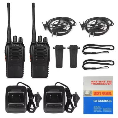 China 400-470MHz Battery Capacity 1500mAh BAOFENG BF-888S Single Band Handheld Walkie Talkie for sale