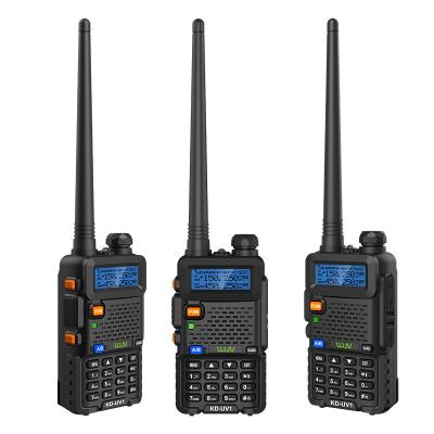 Cina 283.4g Walkie Talkie a lungo raggio KD-UV1 Dual-band UHF400-470MHz VHF136-174MHz Private Mold in vendita