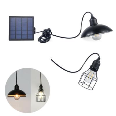 China Classic Patio Balcony Yard Garden 1W Home Landscape 90lm Pendant Lamp with Remote Control Outdoor Hanging Solar Light Pier Light for sale