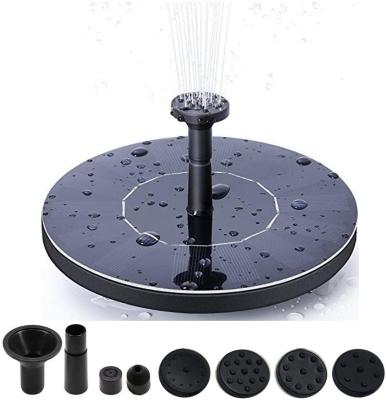 China Traditional Solar Powered Fountain Pump, Solar Bowl Fountain, Free Standing Floating Bowl Water Pumps For Garden, PA for sale