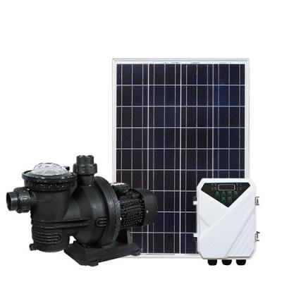 China 500w 1200W 48V 72V 110V solar powered swimming pool water pump, suitable for swimming pool water cycle for sale