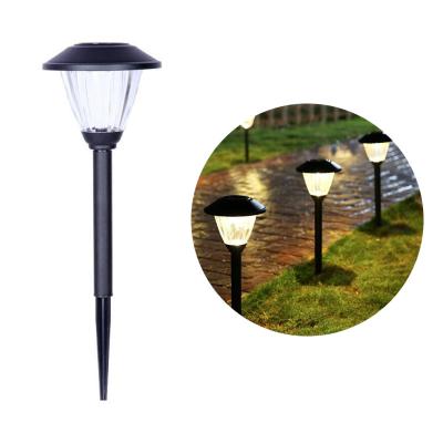 China Outdoor Waterproof Glass Stainless Steel Shade Garden Solar Ultra Bright Solar Light for Landscape for sale