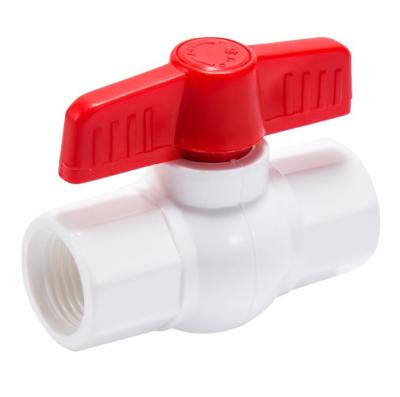 China PPR General Water Pipe Fittings Valve Full Plastic Ball Valve for sale