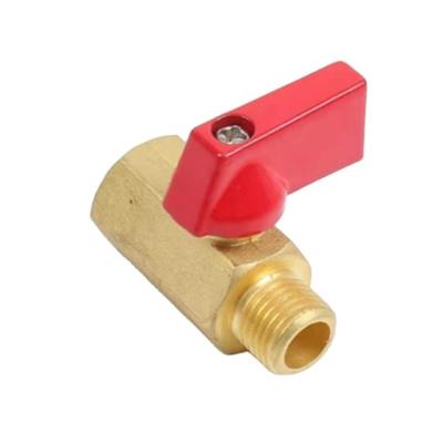 China Best General Selling China Made Hot Selling Brass Mini Ball Valve for sale