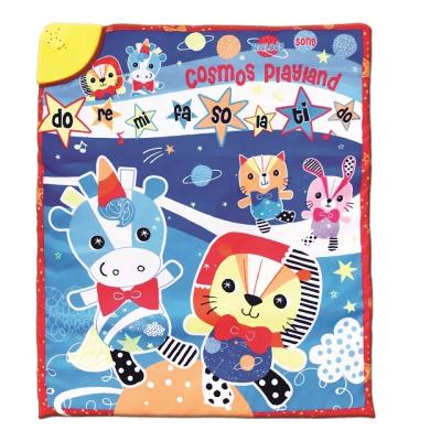 China Toy Gift Customized Funny Creative Baby Piano Educational Game Mat For New Born for sale