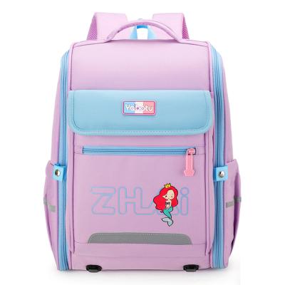 China Newest Fashion Waterproof Custom Cute Kids Child Book Waterproof Durable Cartoon Boy Girl School Backpack Bags For Primary Students for sale