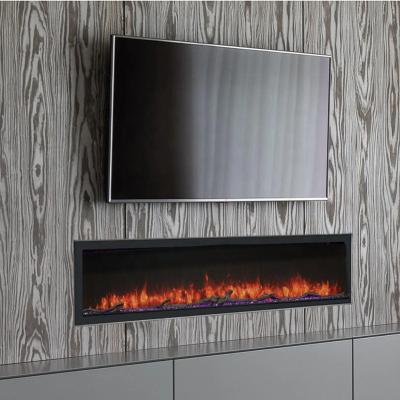 China Modern 3D Fire Place Heater Realistic Artificial LED Decor Flame Decorative Electric Fireplaces 3D for sale