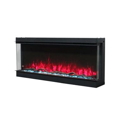 China Modern Popular Modern Electric Fireplaces Heater, 7 COLORS Flames, 1500w/2000w/3000w Insert Heater for sale