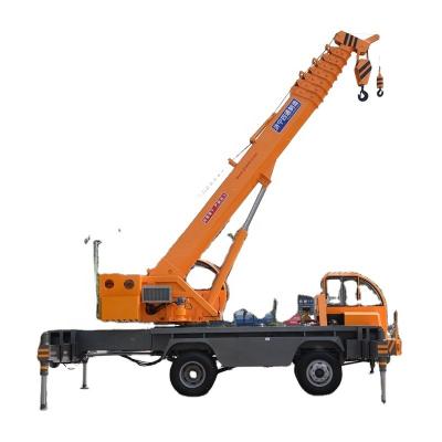 China TRUCK CRANE STSQ16D 16 ton truck crane / 16 ton telescopic basket crane for sale