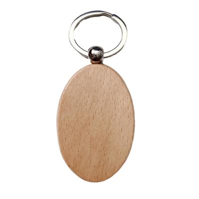 China Wowei Ring Pendant Wooden Heart Shaped Custom Carving Master Key Ring Decor Unfinished Keychain Blank Wooden Keychains For DIY Decoration for sale