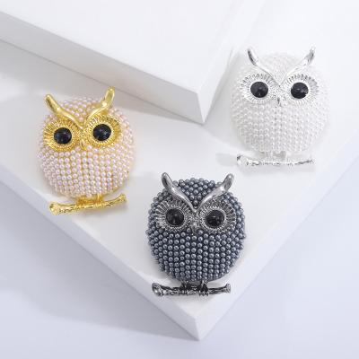 China 2023 Trendy Luxury Circle Owl Stud Earrings Anime Fashion Jewelry Wholesale For Women Girls for sale