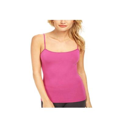 China QUICK DRY popular seamless basic nylon comfortable women's tank tops long for sale