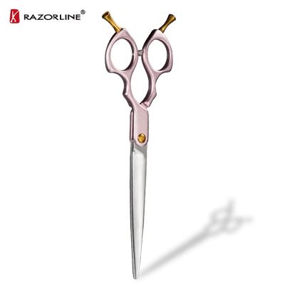 China Zhangjiagang Viable Razorline NPK41 Professional 7.0 Inch Handle Dog Scissors Super Lightweight Japan 440C Aluminum Steel for sale