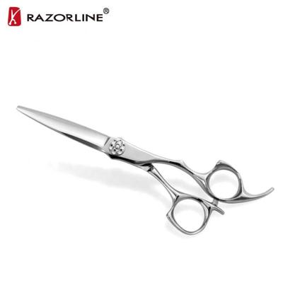 China Professional Razorline AK15 Barber Scissors Thinning Scissors Factory OEM Right Handed 6.5 Inch Japan Scissors for sale