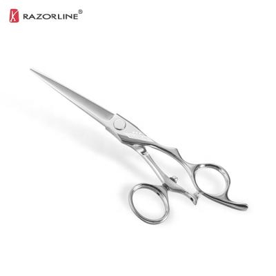 China Razorline CK05S SUS440C Hairdressing Scissors 6.0 Inch 440C Steel Right Handed Hair Cutting Scissors 9CR Shears for sale