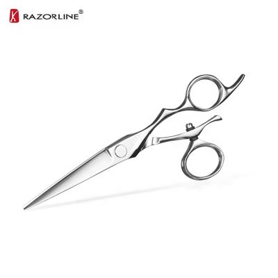 China Hair Scissors Swivel Customized SUS440C Stainless Steel Hair Scissors Professional Swivel Swivel Handle Design for sale