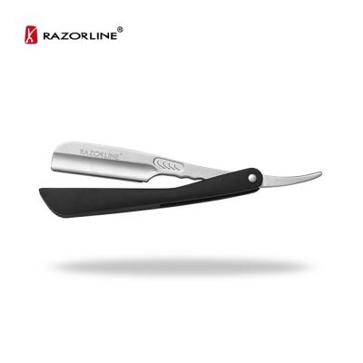 China Logo Available H15P Single Blade Classic Handle Single Blade Edge Straight Razor for sale