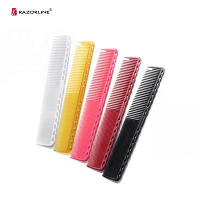 China Professional Salon Razorline YS06 Barber Hair Comb Fine Multiple Color Options and Wide Tooth Hair Styling Comb for sale