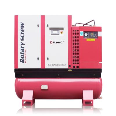 China 30HP 22Kw 16 2m3/min Lubricated Bar All In One Screw Silent Air Compressor For Laser Cutter for sale