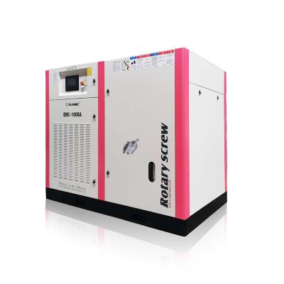 China Lubricated 100HP VFD PM 75KW 4 - 13.6 m3/min Air Cooling Screw Air-Compressor For General Industry for sale